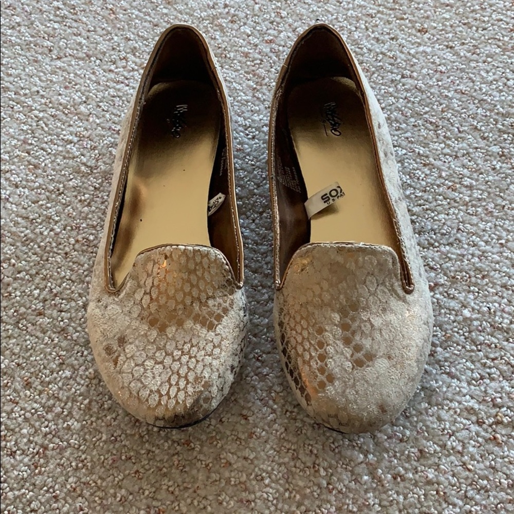 Snake skin flats